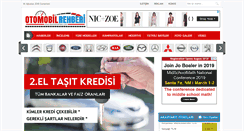 Desktop Screenshot of otomobilrehberi.com